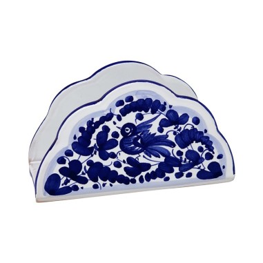 Napkin holder Arabesco Blue