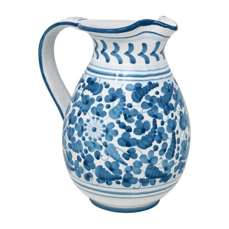 Cruche Arabesco Céramique artisanale italienne originale de Deruta