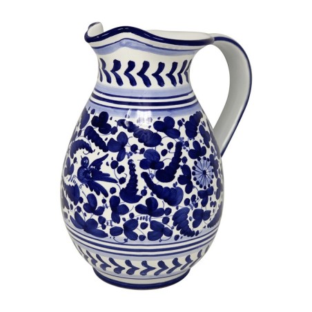 Cruche Arabesco Céramique artisanale italienne originale de Deruta