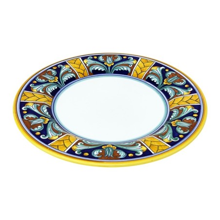 Piatto Tavola Farfalle  ceramica di deruta