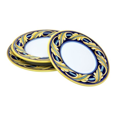 Dinnerware Montefalco Handcrafted Deruta Pottery