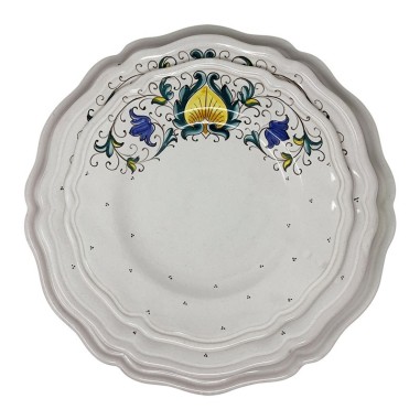 Dinnerware Piuma Handcrafted Deruta Pottery