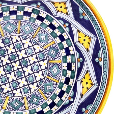 Assiette murale Vario Rombi Blu