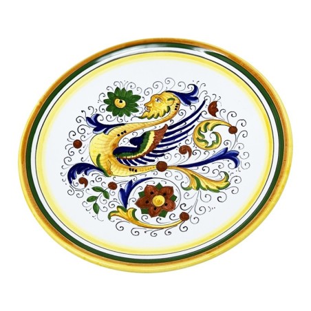Wall Platter Raffaellesco Handcrafted Deruta Pottery