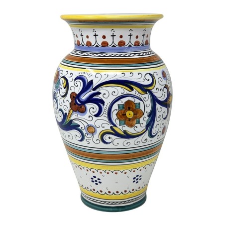 Vase Ricco Deruta Handcrafted Deruta Pottery