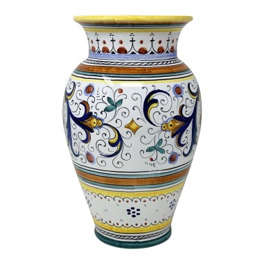 Vase Ricco Deruta Handcrafted Deruta Pottery