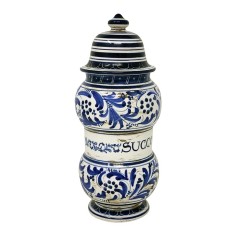Pharmacy Jar Fiori Blu 2