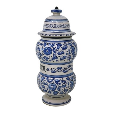 Pharmacy Jar Antica Farmacia Handcrafted Deruta Pottery