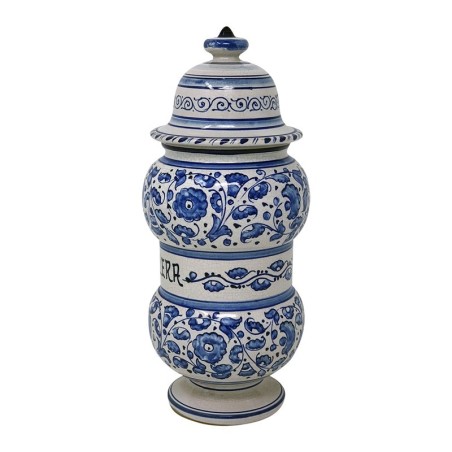 Pharmacy Jar Antica Farmacia Handcrafted Deruta Pottery