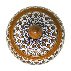 Candeliere 24cm Arabesco Turchese 2