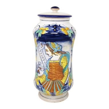 Vaso Farmacia Bella  ceramica di deruta