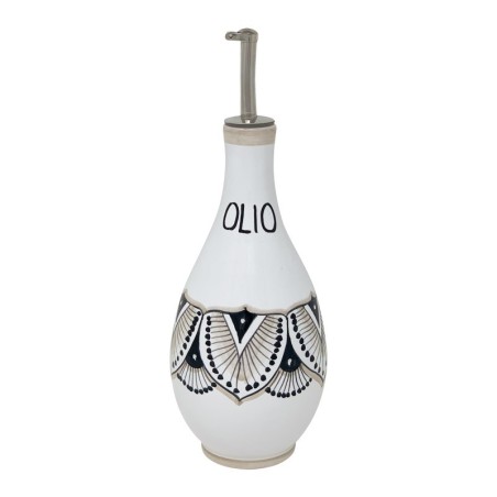 Huilier 0,5L 25cm Ghirlanda Céramique artisanale italienne originale de Deruta