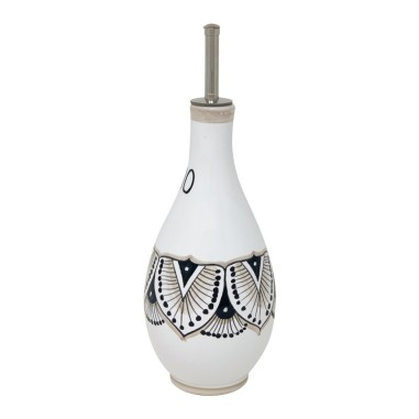 Huilier 0,5L 25cm Ghirlanda Céramique artisanale italienne originale de Deruta