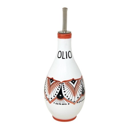 Oil bottle 1/2L 17oz Ghirlanda Italian Pottery