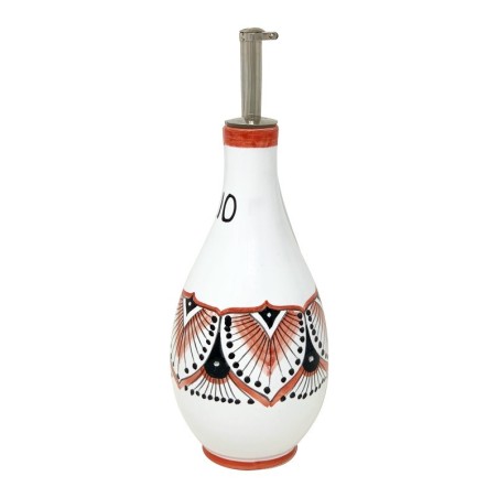 Huilier 0,5L 25cm Ghirlanda Céramique artisanale italienne originale de Deruta