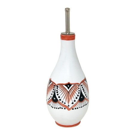 Huilier 0,5L 25cm Ghirlanda Céramique artisanale italienne originale de Deruta