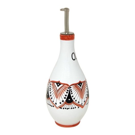 Huilier 0,5L 25cm Ghirlanda Céramique artisanale italienne originale de Deruta