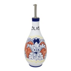 Huilier 0,5L 25cm Lavanda Céramique artisanale italienne originale de Deruta