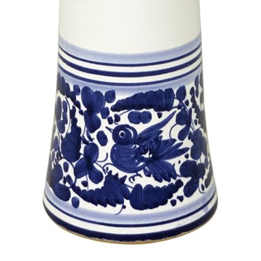 Huilier 0,5L 31cm Arabesco Bleu Céramique artisanale italienne originale de Deruta