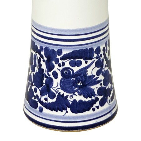 Huilier 0,5L 31cm Arabesco Bleu Céramique artisanale italienne originale de Deruta