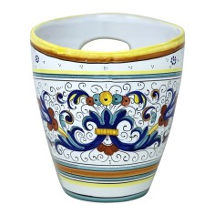 Coffee Set Extra for 4 people with Sugar Bowl Italian Pottery 2