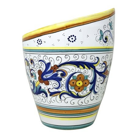 Porta bottiglia 25cm Ricco Deruta  ceramica di deruta