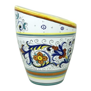 Porta bottiglia 25cm Ricco Deruta  ceramica di deruta