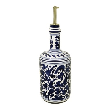 Oil Bottle 0,75L 25,36oz Arabesco Blu