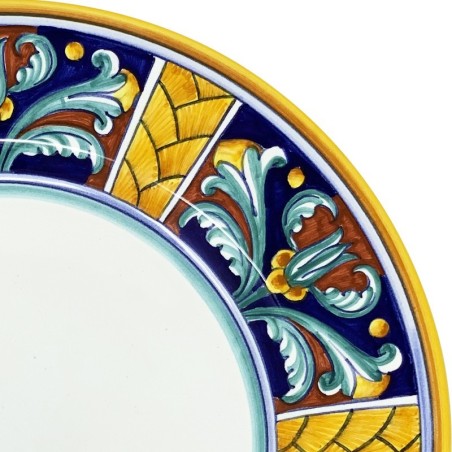 Servizio di piatti Farfalle  ceramica di deruta
