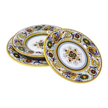 Place Setting Raffaellesco Handcrafted Deruta Pottery