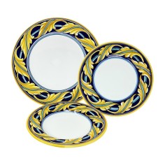 Dinnerware Montefalco Handcrafted Deruta Pottery 2