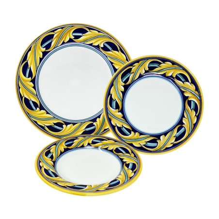 Place Setting Montefalco Italian Pottery