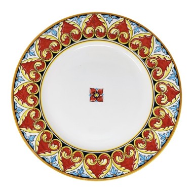 Service d’assiettes Sofia Céramique artisanale italienne originale de Deruta