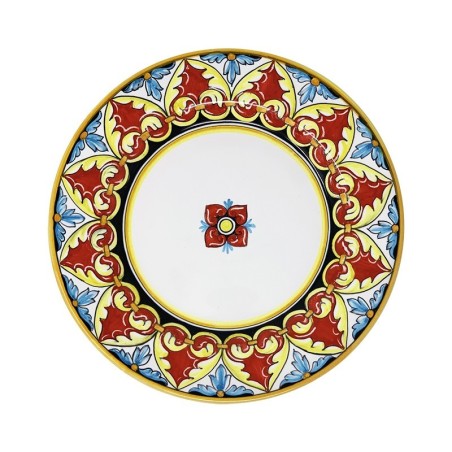 Service d’assiettes Sofia Céramique artisanale italienne originale de Deruta