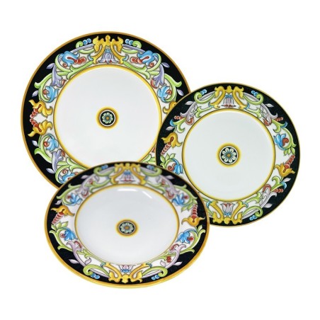 Place Setting Ginevra Handcrafted Deruta Pottery