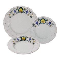 Dinnerware Piuma Handcrafted Deruta Pottery 2