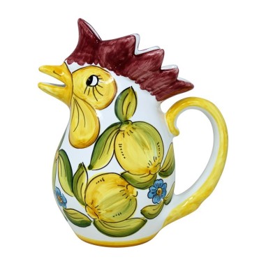 Rooster pitcher Taormina Italian Pottery Rooster pitcher Taormina Italian Pottery