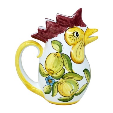 Rooster pitcher Taormina Italian Pottery Rooster pitcher Taormina Italian Pottery