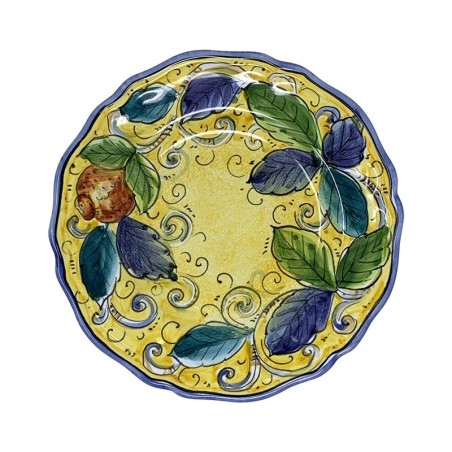 Servizio di piatti Agrumi  ceramica di deruta