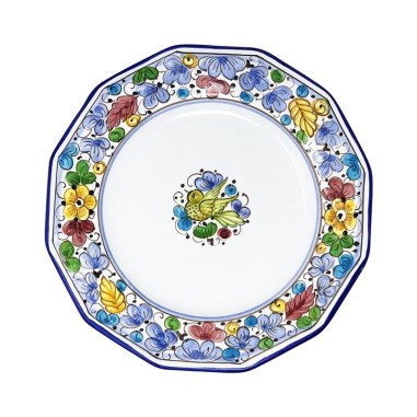 Place Setting Arabesco Multicolor Italian Pottery Place Setting Arabesco Multicolor Italian Pottery