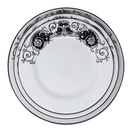 Place Setting Merletto Handcrafted Deruta Pottery