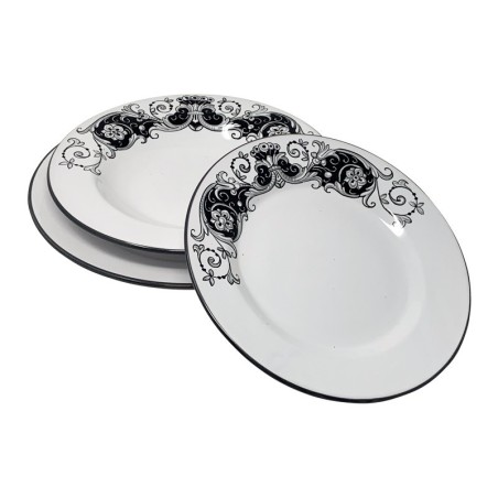 Place Setting Merletto Handcrafted Deruta Pottery