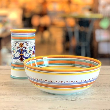 Table Set Italian Pottery