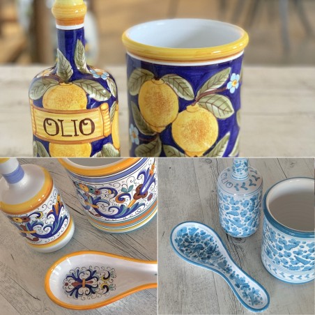 Kitchen Top Set Plus Italian Pottery