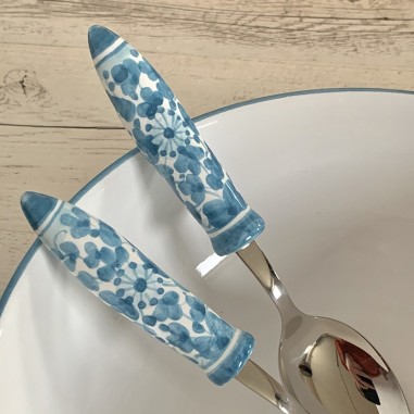 Set Insalatiera 30cm e Coppia Posate Insalata