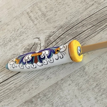 Ricco Deruta Spaghetti Server Italian Pottery