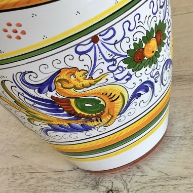 Raffaellesco Ice Bucket 10x8" Italian Pottery