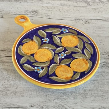 Tagliere 25x33cm Positano Blu