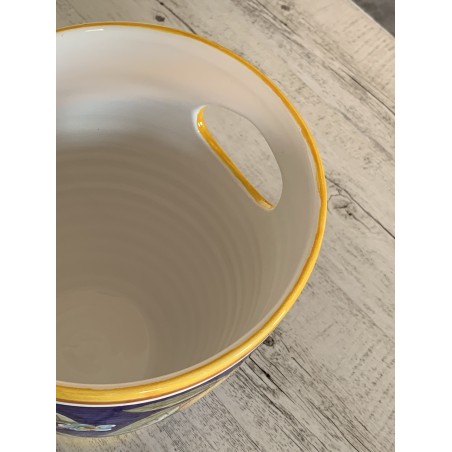 Porta Bottiglia 25cm Positano Blu