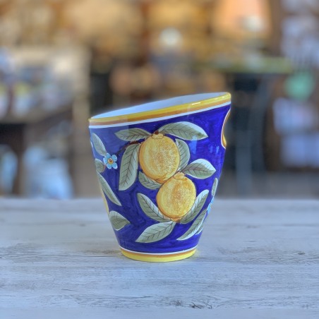 Porta Bottiglia 25cm Positano Blu